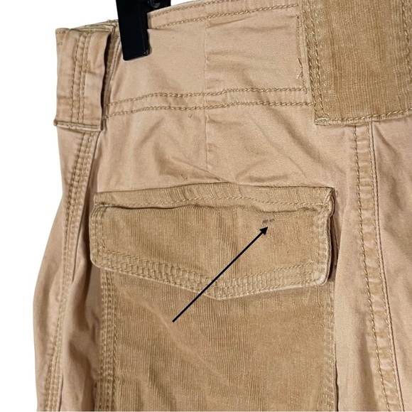 Abercrombie & Fitch 2000s Utility Pants in Light Brown Size S - Picture 4 of 8